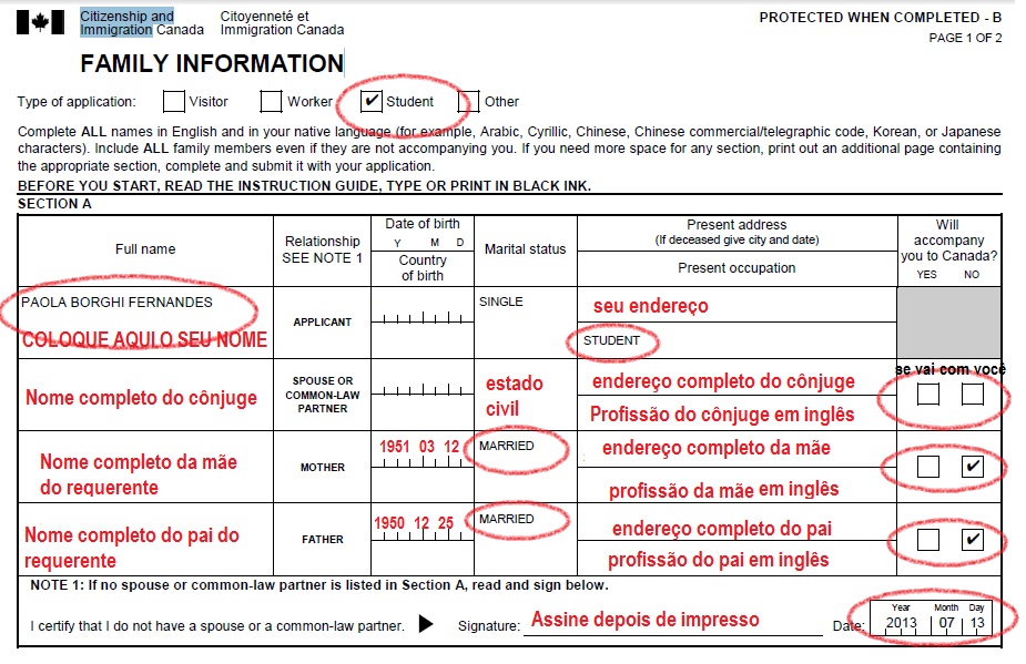TÉLÉCHARGER FORMULAIRE IMM 5257 ANNEXE 1 FORMULAIRE IMM 5257 ANNEXE 1